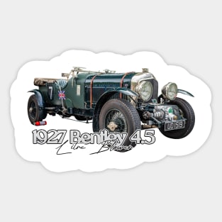 1927 Bentley 4.5 Litre Blower Sticker